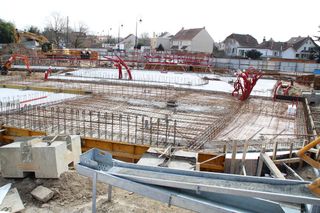 Bewehrung der Bodenplatte