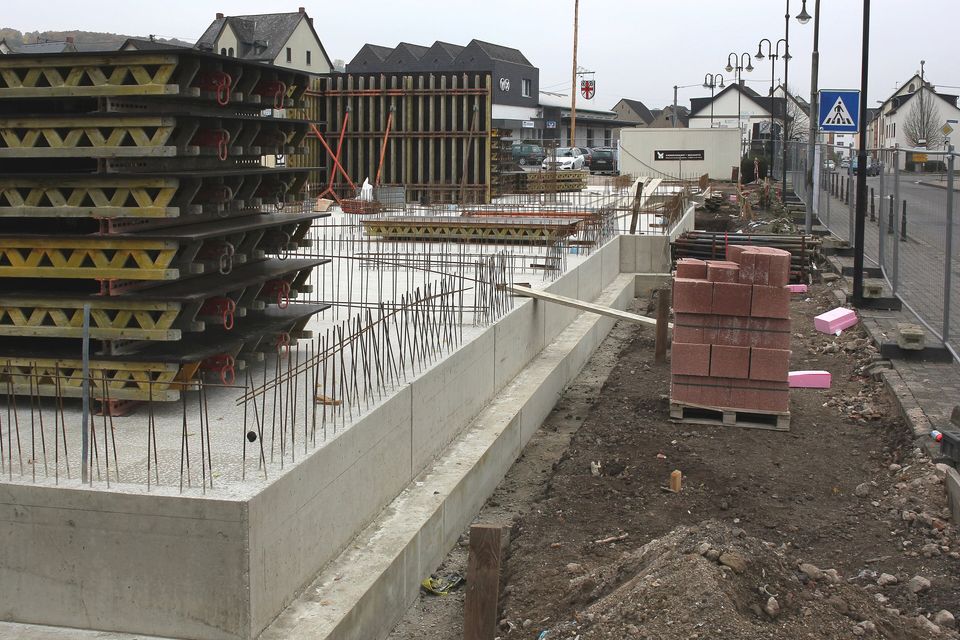 Bodenplatten betoniert (15. Juli 2026)